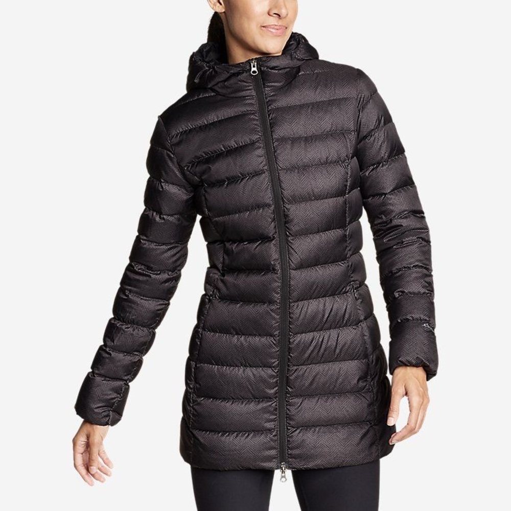 Eddie Bauer packable down puffer jacket EB650